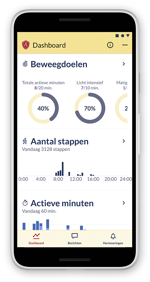 Atris patienten App screen